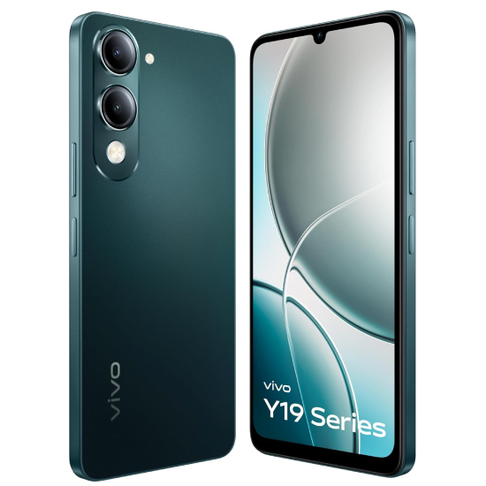 Vivo Y19e (Majestic Green, 4GB RAM, 64GB Storage)